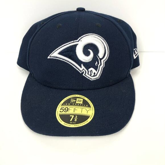 Los Angeles LA Rams NFL New Era Cap Hat 7 1/8 NWT - Picture 1 of 10